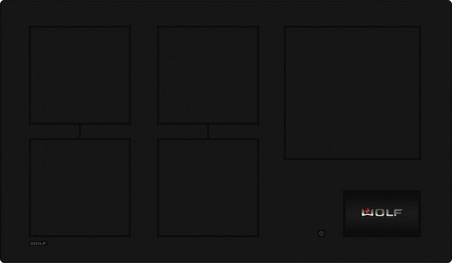 Wolf® 36" Black Induction Cooktop