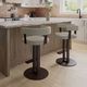 Amisco Customizable Garrison Swivel Bar Stool-1