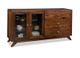 Handstone Tribeca Sideboard with 2/Glass Doors on Left & 3/Drawers on Right & 2/Glass Adjust Shelves-0