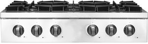 Forno Alta Qualita 36" Stainless Steel Gas Rangetop Forno Alta Qualita 36" Stainless Steel Gas Rangetop