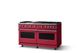 Viking® 5 Series 60" Valentine Pro Style Gas (NG) Range with Polished Chrome Trim-2