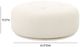 TOV Furniture Fickle Cream Swivel Ottoman-2