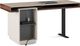 BDI Duo™ 6241 Pedestal Desk-6241-Toffee/Black-3