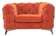 VIG Furniture Divani Casa Delilah Orange Accent Chair-0