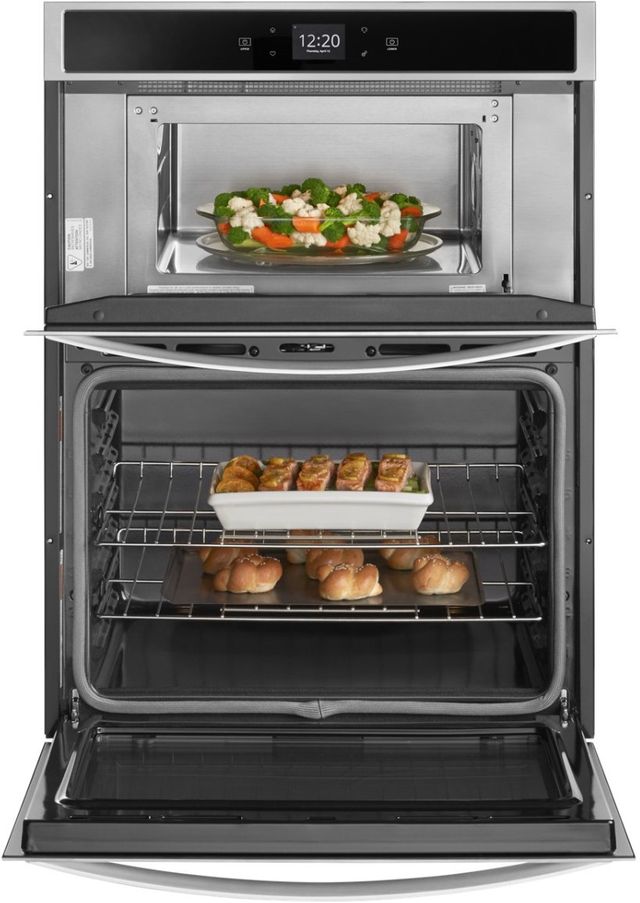 Whirlpool® 30" Stainless Steel Smart Combination Wall Oven-7