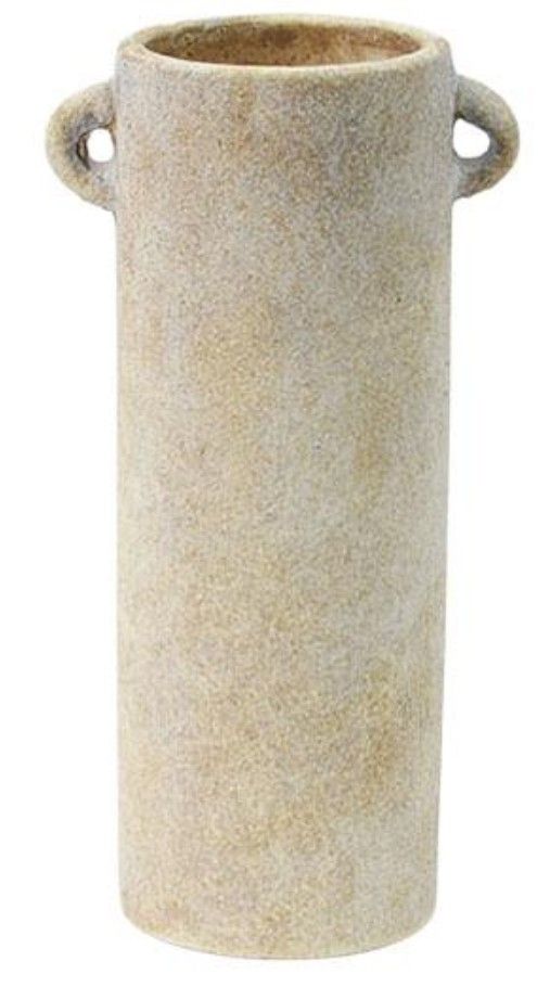 Deco Marche Cream Antique Vase with Handles-0