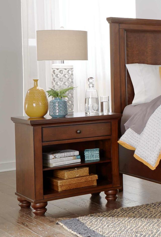 aspenhome® Cambridge Light Gray Nightstand-2