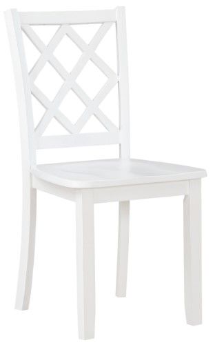 Mazin Furniture Astoria 5-Piece White Dining Set-3