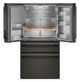 KitchenAid® 29.51 Cu. Ft. Black Ore French Door Refrigerator with Exterior Water and Ice and FreshChill™ Full-Width Refrigerated Drawer-2