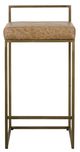 Classic Home Belfort Gold/Sedona Brown 26'' Counter Stool-1