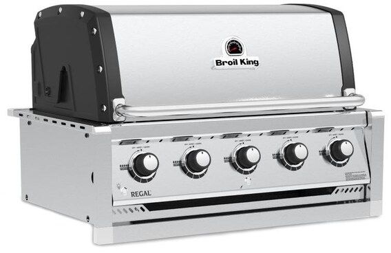 Broil King® Regal™ S 520 1-Burner Stainless Steel Built-in Liquid Propane Grill-1