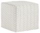 Bernhardt Boca Bernhardt Exteriors White Fabric Outdoor Ottoman-0