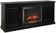 Legends Home Kensington Black 72" Fireplace Console-0