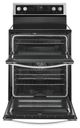 Whirlpool® 30" Stainless Steel Freestanding Electric Range-1