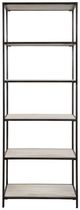 Uttermost® Baldwin Clean Gunmetal/White Washed Etagere-2