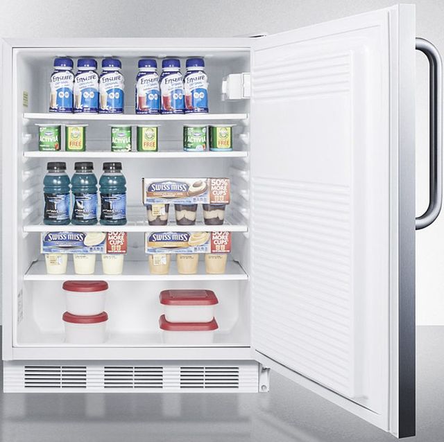 Accucold® by Summit® 5.5 Cu. Ft. Stainless Steel Under the Counter Refrigerator-3