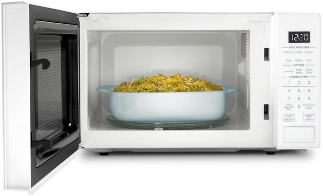  Whirlpool® 0.7 Cu. Ft. White Countertop Microwave with Steam Clean-2