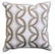 Furniture of America® Lati Latte Throw Pillow-0