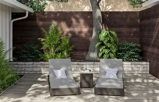 homestyles® Boca Raton 3-Piece Brown Chaise Lounge Set-3