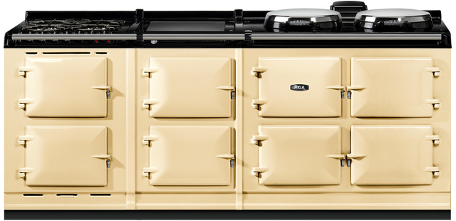 AGA™ Classic R7 210 83" Cream Pro Style Dual Fuel Range-0