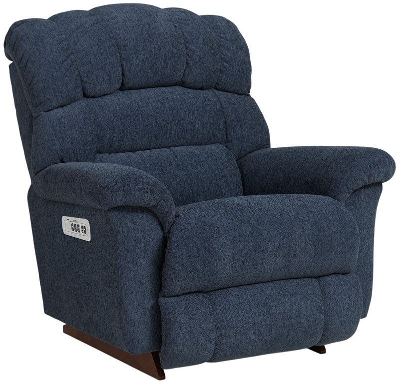 lロージー La-Z-Boy® Randell Navy Power Rocking Recliner with Headrest