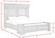 Elements International Kings Court Black King Storage Bed-2