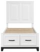 Homelegance® Garretson White Twin Platform Storage Bed-4