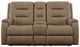 Flexsteel® Arlo Driftwood Reclining Loveseat with Console-1