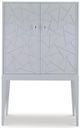 Century® Details Case Bar Cabinet with Mirrored Back Panel-4