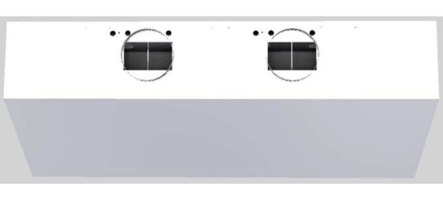 Vent-A-Hood® 66" White Wall Mounted Range Hood-3