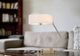 Cal® Lighting & Accessories Brushed Steel/White Desk Lamp-3
