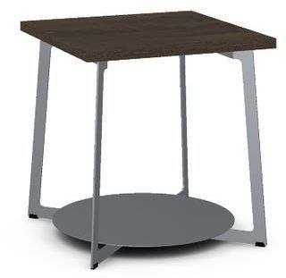 Amisco Customizable Malloy Birch Veneer End Table