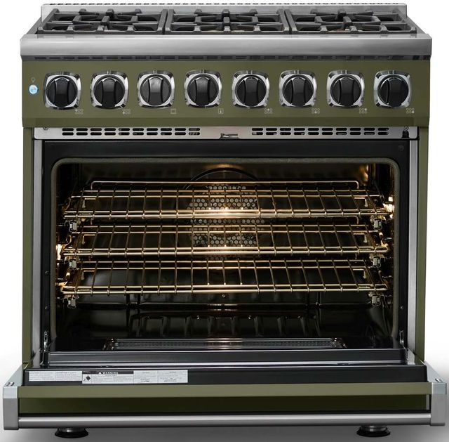 Viking® 7 Series 36" Martini Pro Style Dual Fuel Range-1