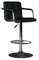 Powell® Boyd Black/Chrome Adjustable Gas Lift Bar Stool -0