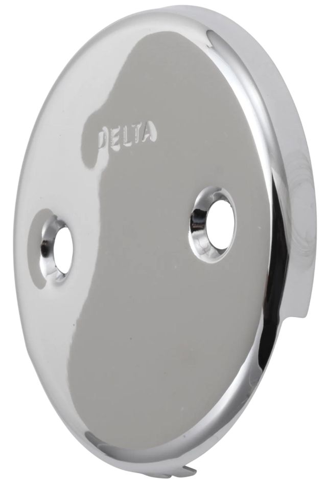 Delta Chrome Overflow Plate-0