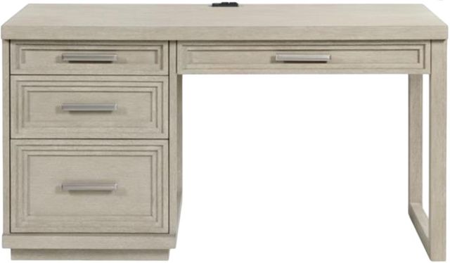 Riverside Furniture Cascade Dovetail Single Pedestal Desk-1