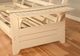 Kodiak Furniture Phoenix Antique White Full Futon Frame-4