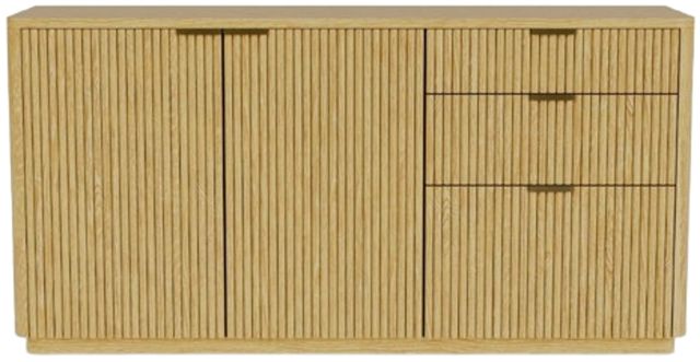 Riverside Furniture Deerfield Natural Oak Credenza-1