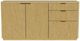 Riverside Furniture Deerfield Natural Oak Credenza-1