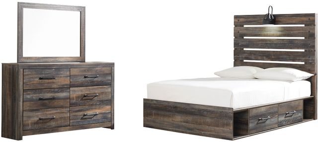 Signature Design by Ashley® Drystan 3-Piece Multi Full Panel Bed Set-0