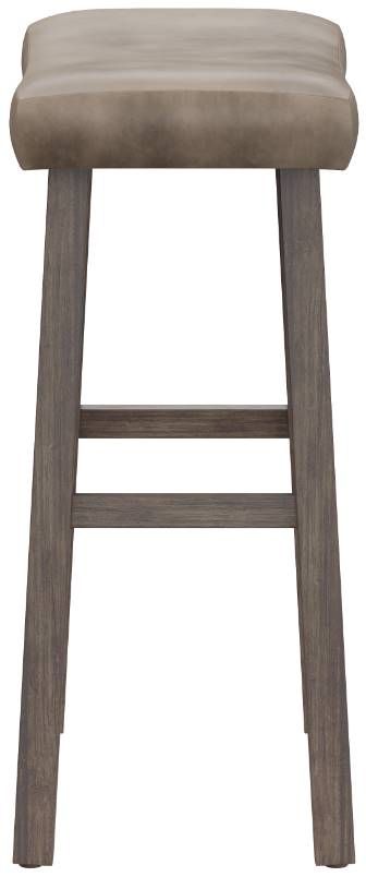 HH2 Home Saddle Rustic Gray/Weathered Taupe Bar Stool-2