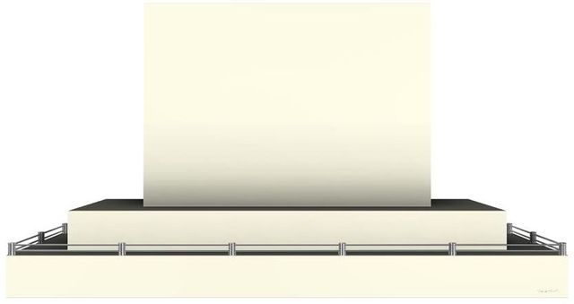 Vent-A-Hood® 60" Biscuit Contemporary Wall Mount Range Hood-0