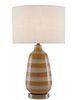 Currey & Company August Orange/Oyster White Table Lamp-0