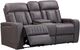 Parker House® Equinox Mercury Power Theater Reclining Loveseat with Headrest-2
