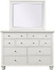 Aspenhome® Cambridge White Dresser Landscaper Mirror-1