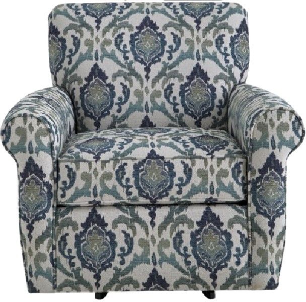 Craftmaster® Customizable Craftmaster Essentials 36" Swivel Glider Chair-4