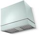 La Cornue Cornufé Loge 36"  Roquefort Wall Mounted Range Hood with Polished Chrome Trim-0