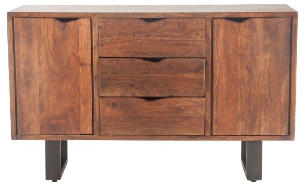 Home Trends & Design Loft Walnut Sideboard-0