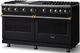 Viking® 5 Series 60" Onyx Pro Style Gas (NG) Range with Brushed Brass Trim-2