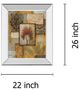 Classy Living Red Tree Patch Wall Art-2